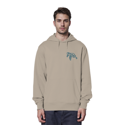 Lässig lustige Wasserschildkröte - Organic Hoodie