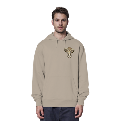 Bockiges Mufflon Widder Schafbock - Organic Hoodie