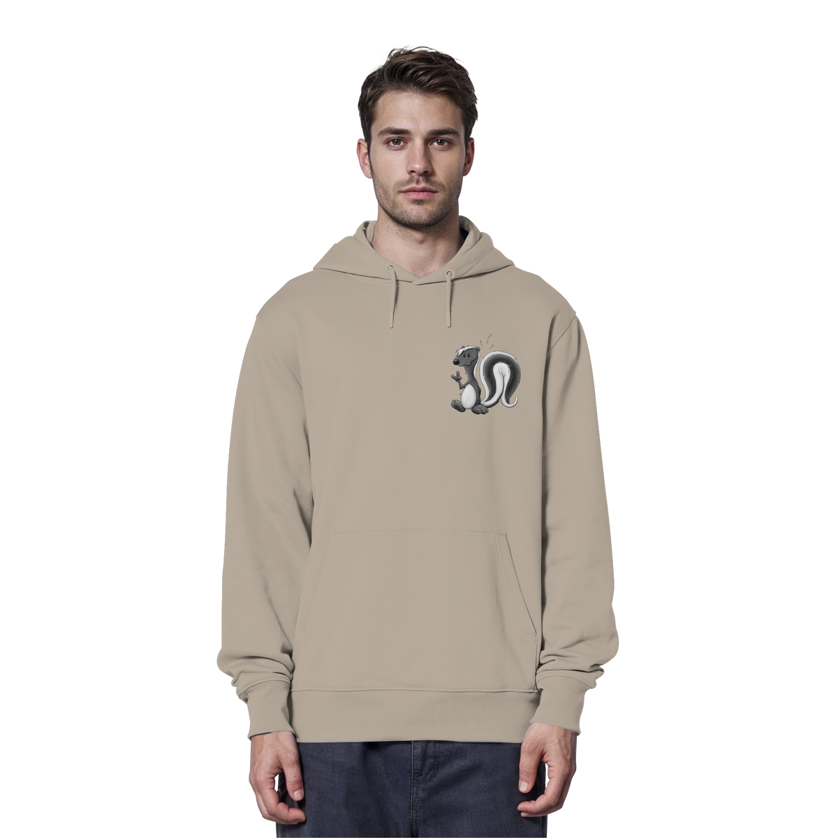 Lustig stinkiges Stinktier - Organic Hoodie
