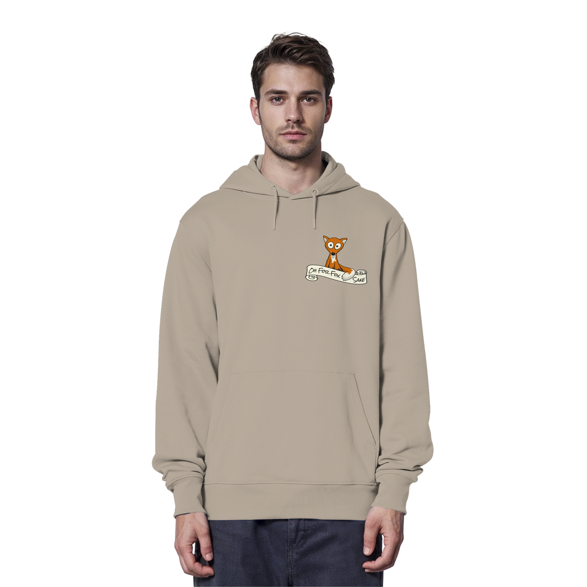 Oh For Fox Sake – Um Fuchses Willen - Organic Hoodie