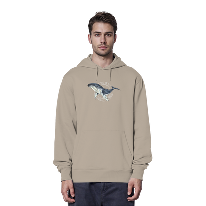 Whale, Hello There | Buckelwal - Organic Hoodie