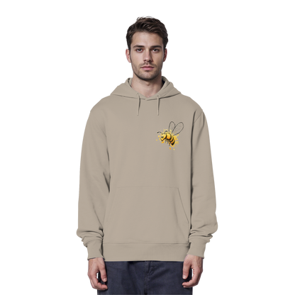 Lässige kleine Honig-Biene - Organic Hoodie