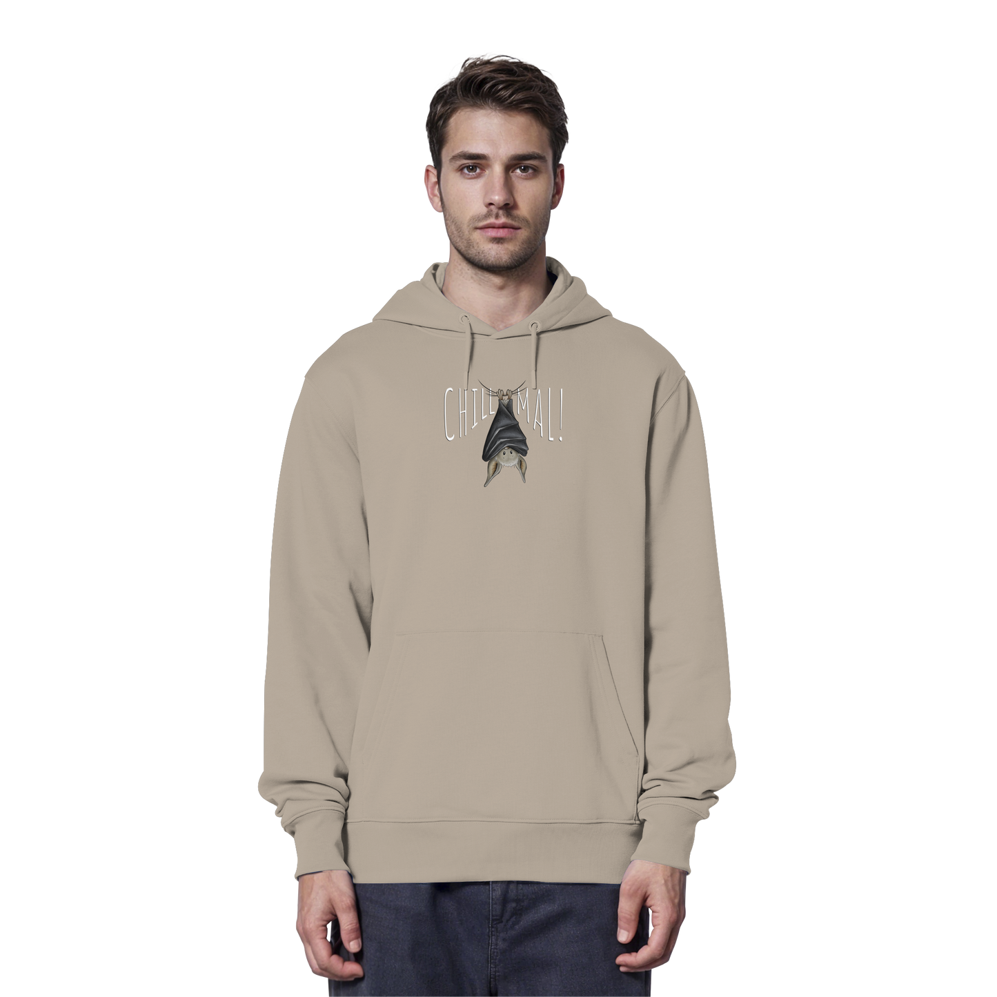 Chill Mal gemütliche Fledermaus - Organic Hoodie