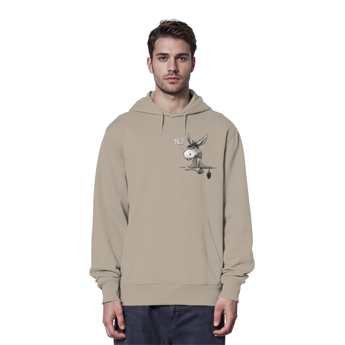 Nö! Störrischer Esel - Organic Hoodie