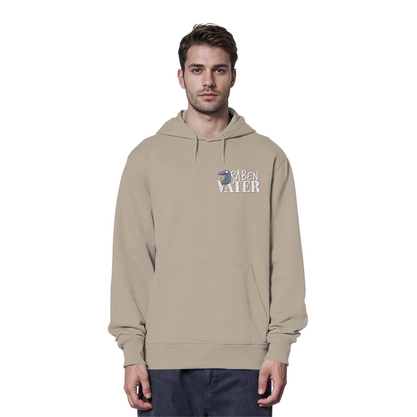 Rabenvater Krähenpapa - Organic Hoodie