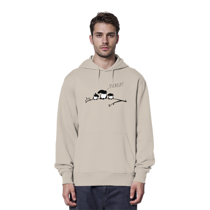 Drei kleine Tapir-Vögel - Organic Hoodie