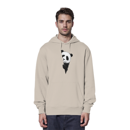 Panda Bär Illustration - Organic Hoodie