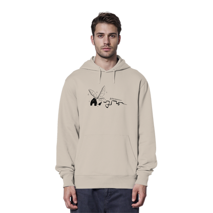 zauberhaft flatternde Tapir Fee - Organic Hoodie
