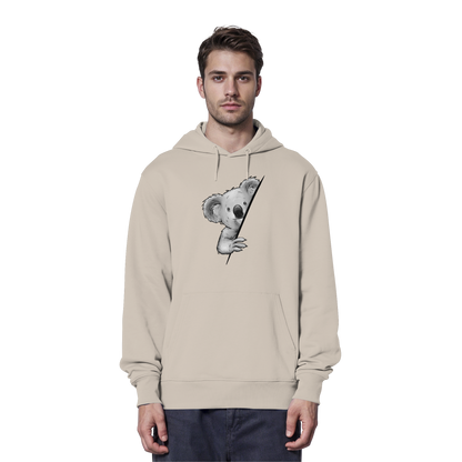 Koala Bär Illustration - Organic Hoodie