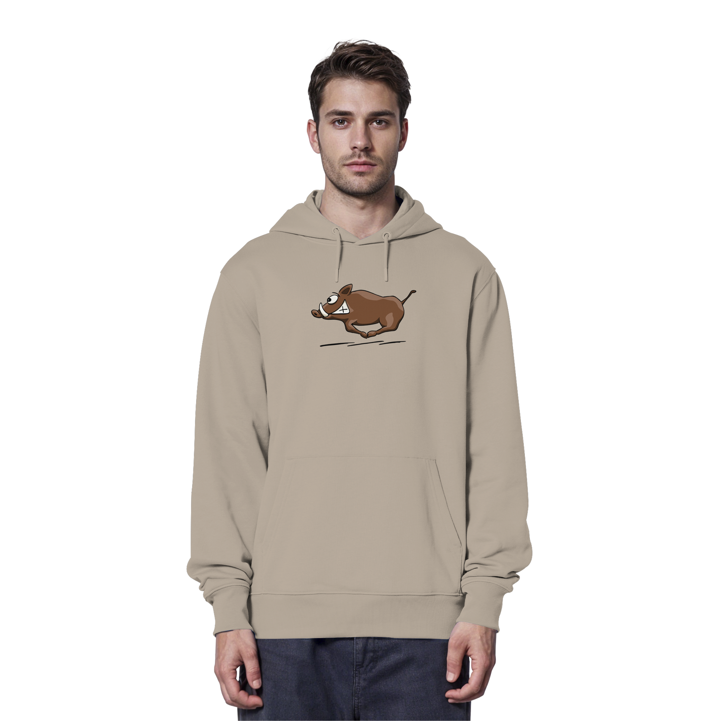 sauwildes Wildschwein | Wildsau  - Organic Hoodie