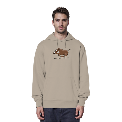 sauwildes Wildschwein | Wildsau  - Organic Hoodie