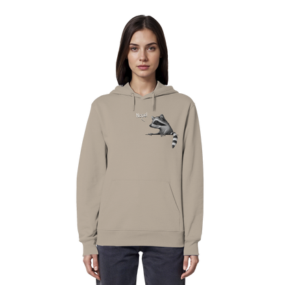 Nope! Frecher verwegener Waschbär - Organic Hoodie