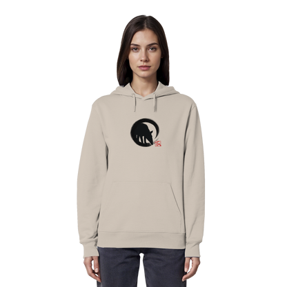 Zen Tapir im japanischen Enso Kreis - Organic Hoodie