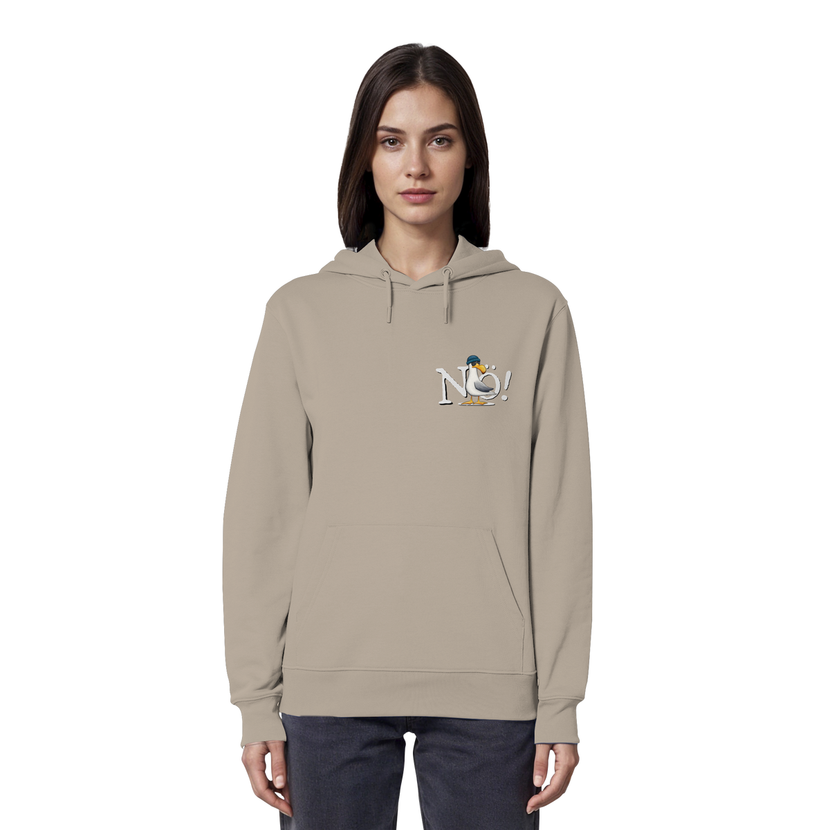 Nö Kein Bock Möwe - Organic Hoodie
