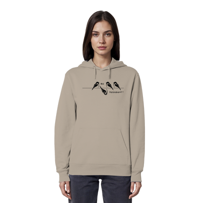 Sei anders, kleiner Spatz - Organic Hoodie