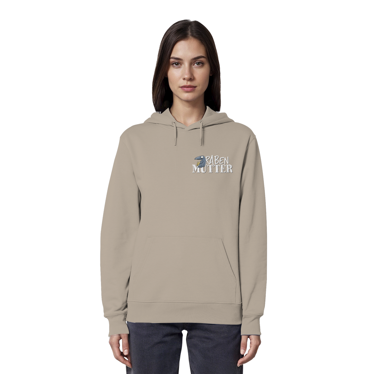 Rabenmutter Krähenmama - Organic Hoodie