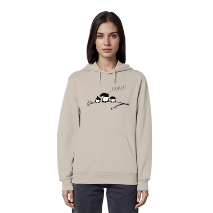 Drei kleine Tapir-Vögel - Organic Hoodie