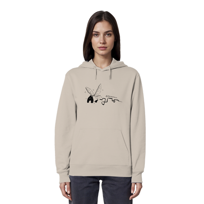 zauberhaft flatternde Tapir Fee - Organic Hoodie
