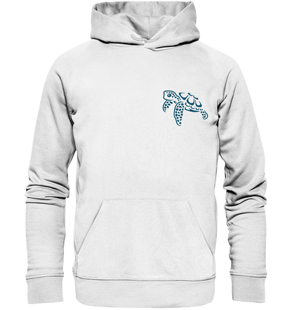 Lässig lustige Wasserschildkröte - Organic Hoodie