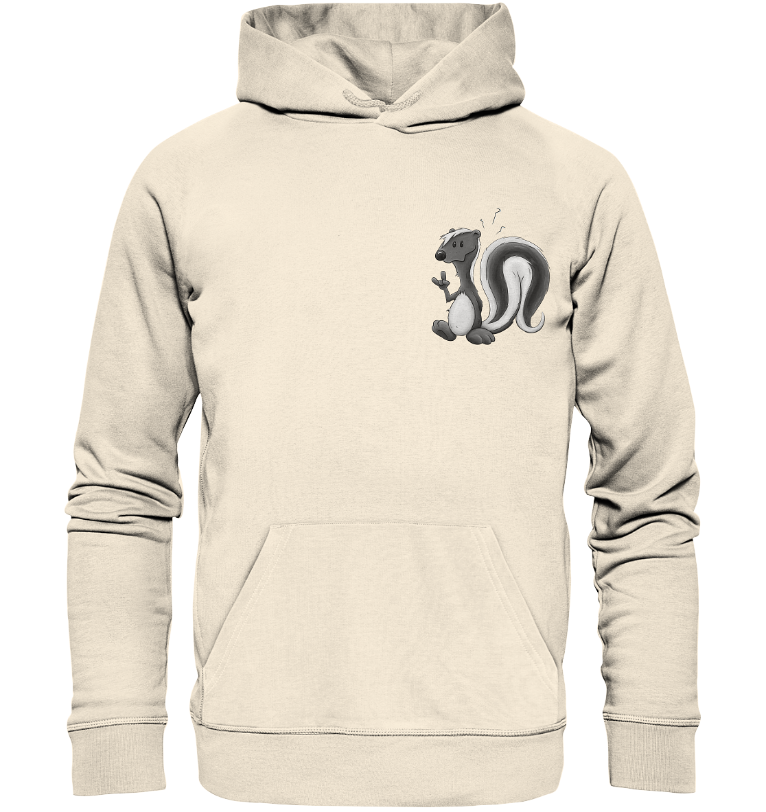 Lustig stinkiges Stinktier - Organic Hoodie