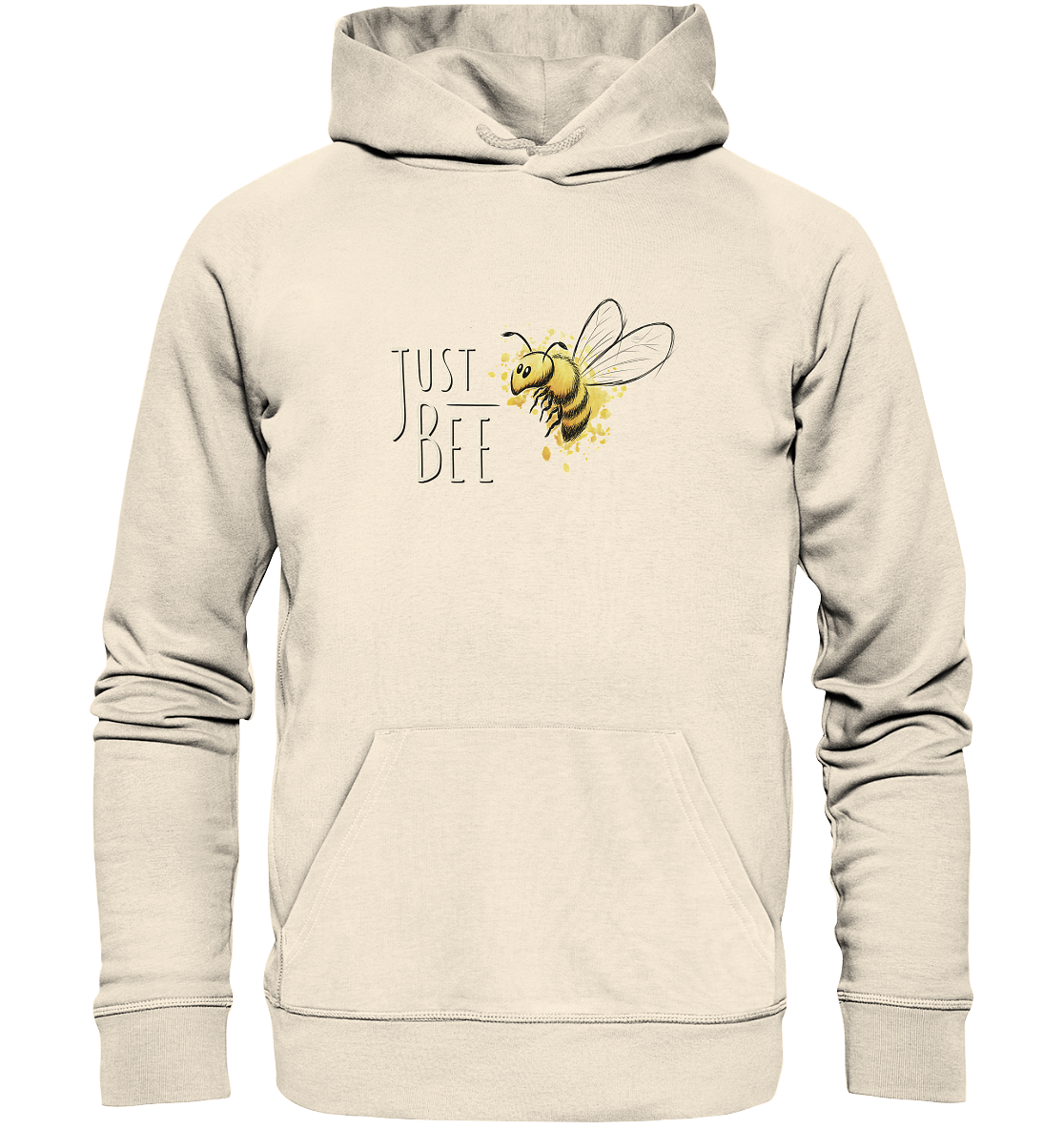 Just Bee, kleine Honig-Biene - Organic Hoodie