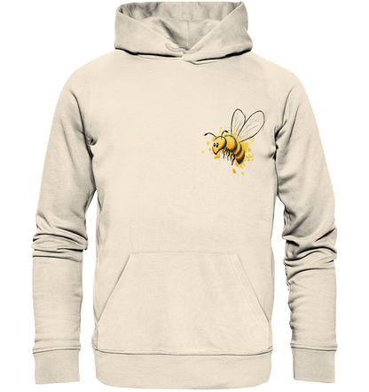 Lässige kleine Honig-Biene - Organic Hoodie