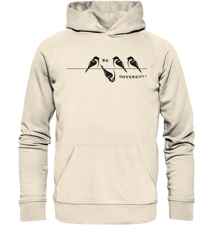 Sei anders, kleiner Spatz - Organic Hoodie