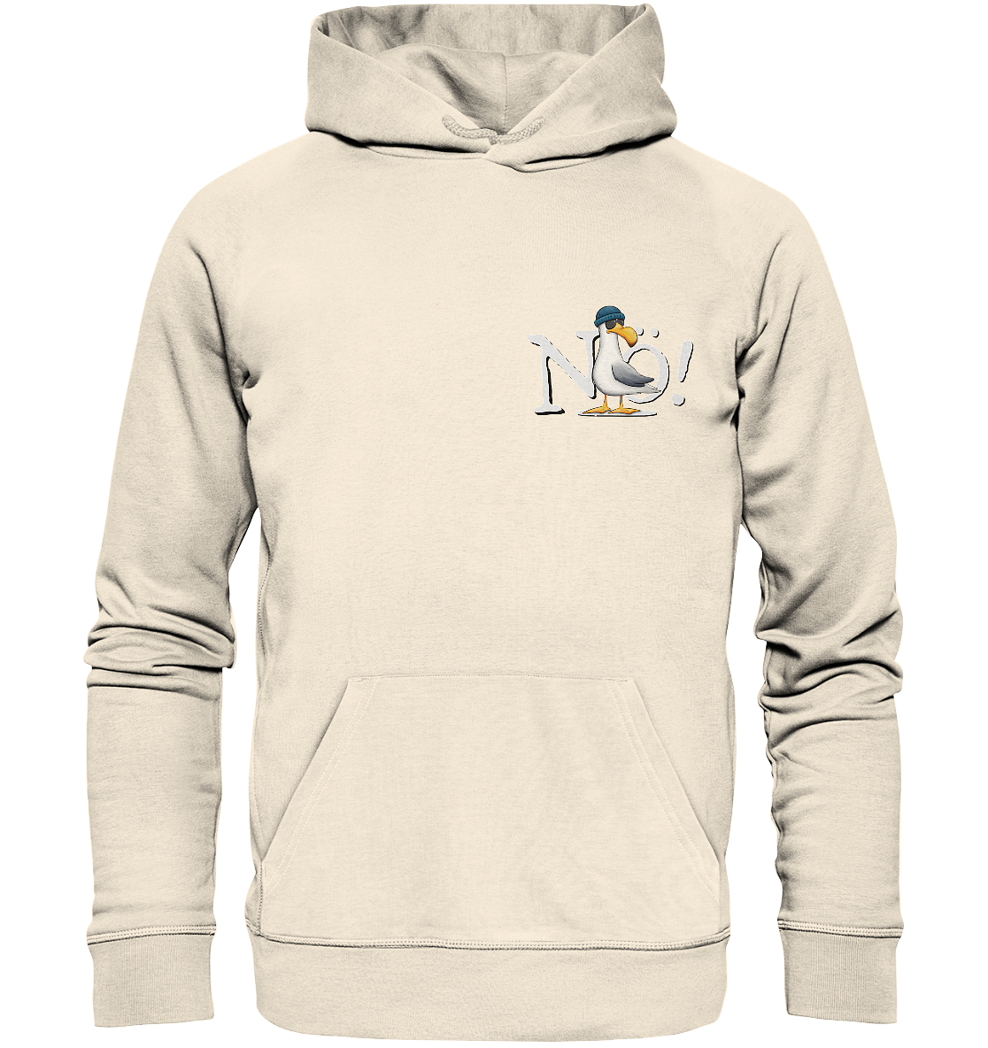 Nö Kein Bock Möwe - Organic Hoodie