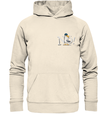 Nö Kein Bock Möwe - Organic Hoodie