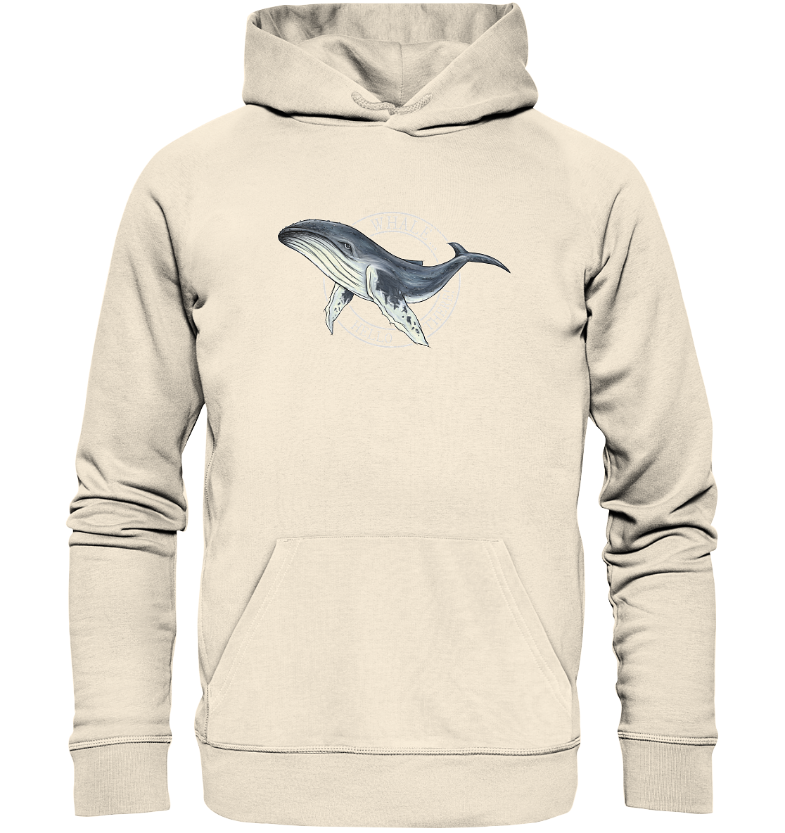Whale, Hello There | Buckelwal - Organic Hoodie
