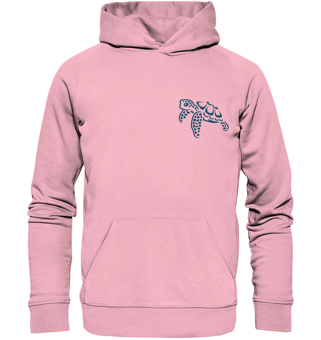 Lässig lustige Wasserschildkröte - Organic Hoodie