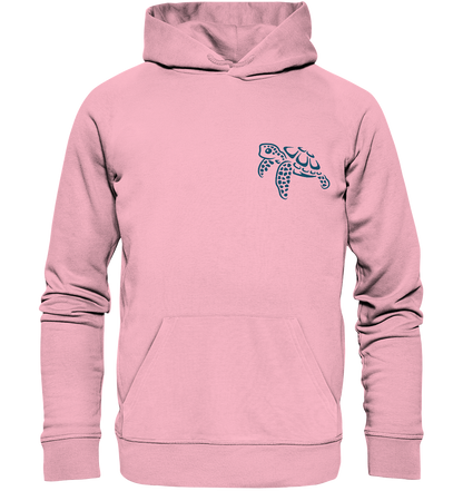 Lässig lustige Wasserschildkröte - Organic Hoodie