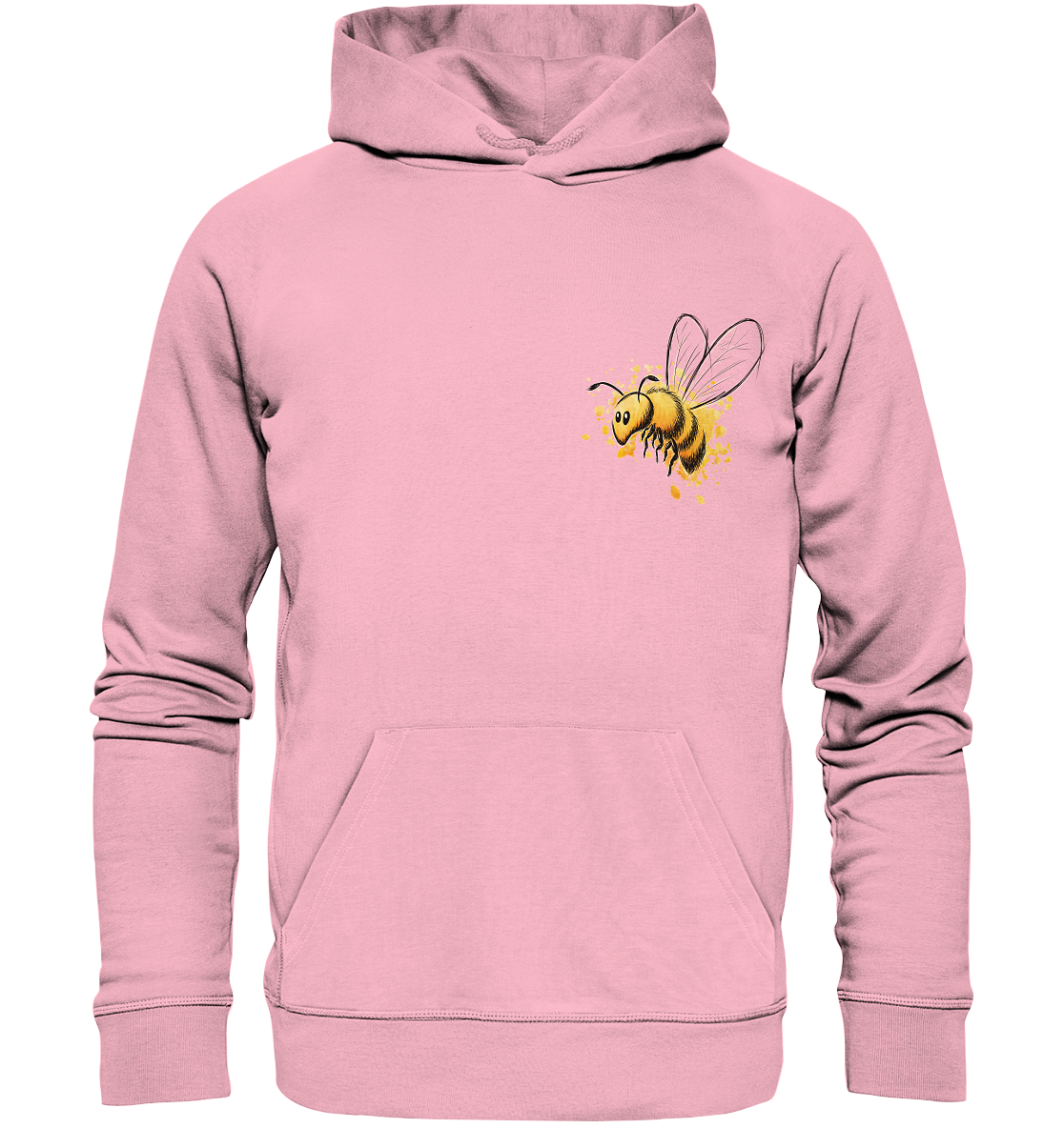 Lässige kleine Honig-Biene - Organic Hoodie