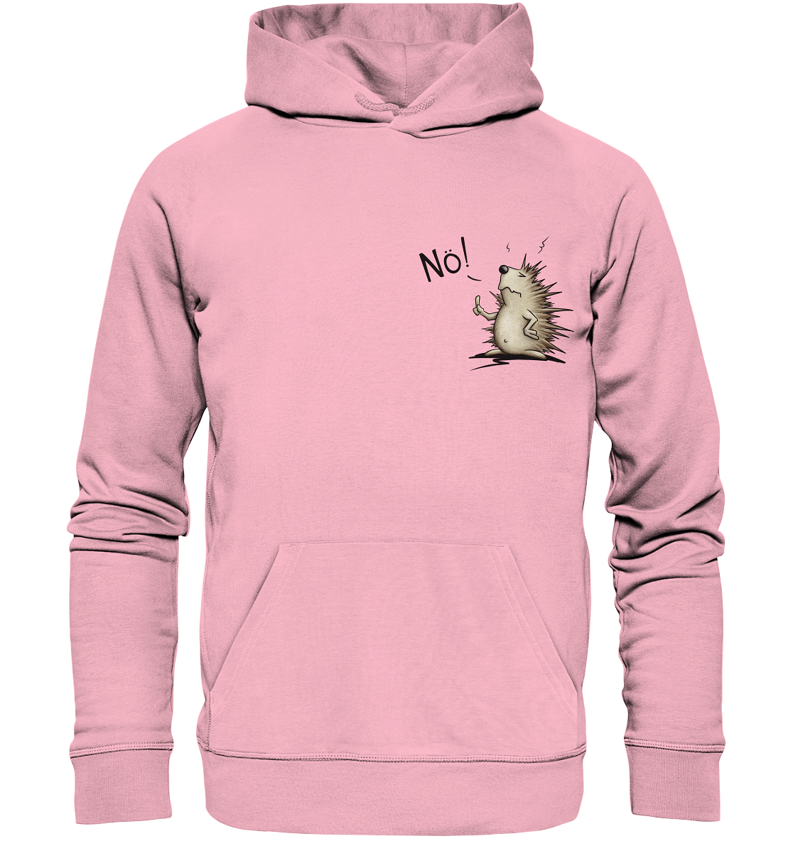 Nö! Grummeliger Igel - Organic Hoodie