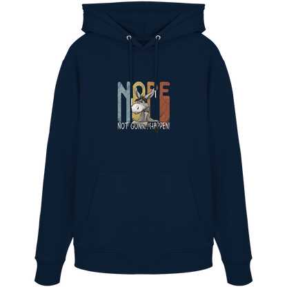 Nope | bockiger Esel - Organic Hoodie