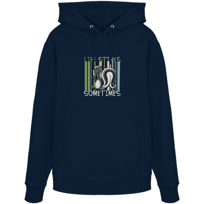 Life Stinks Sometimes Stinktier Weisheit - Organic Hoodie