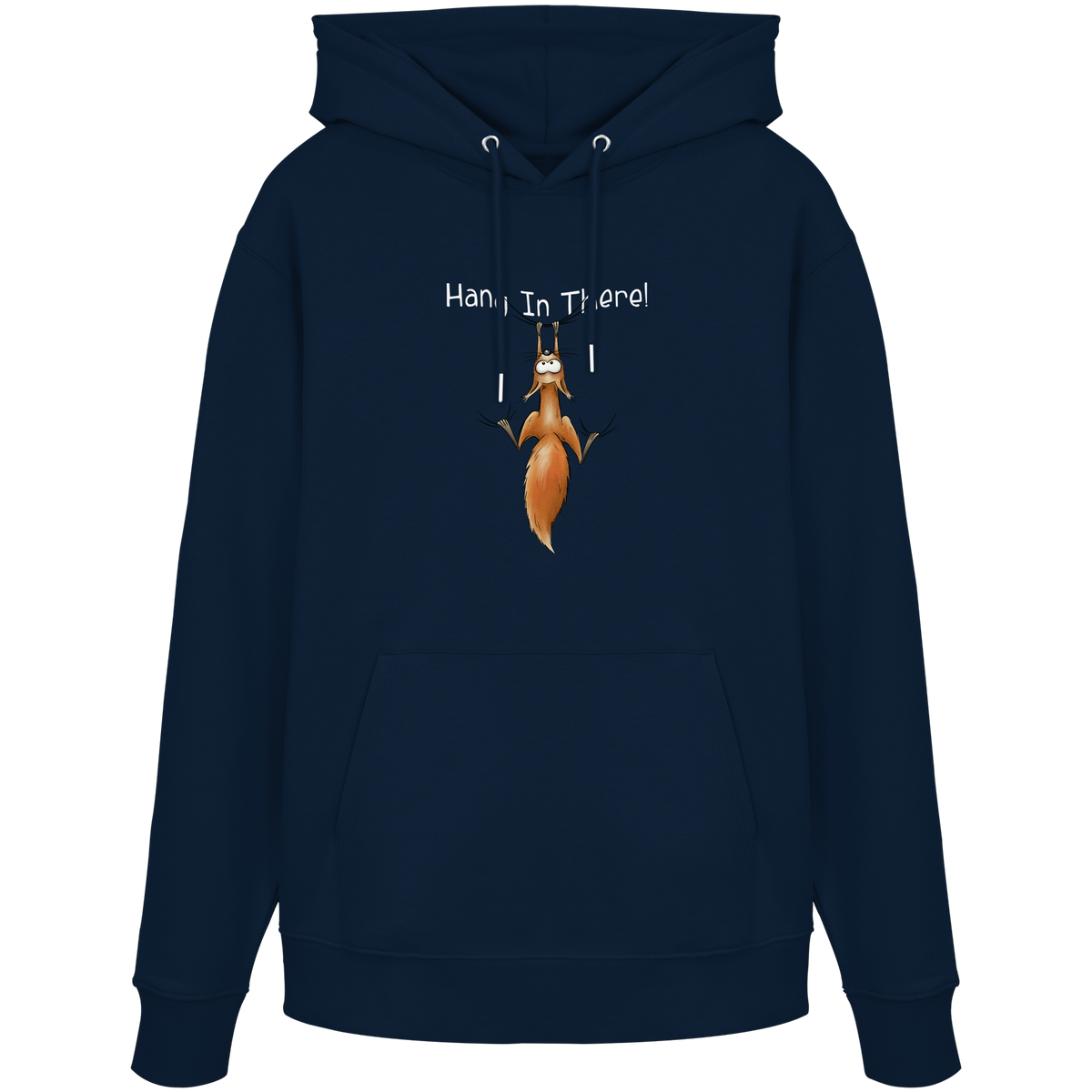 Hang In There | Lässiges Eichhörnchen - Organic Hoodie