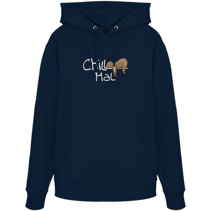 Chill Mal schläfriger Braunbär - Organic Hoodie