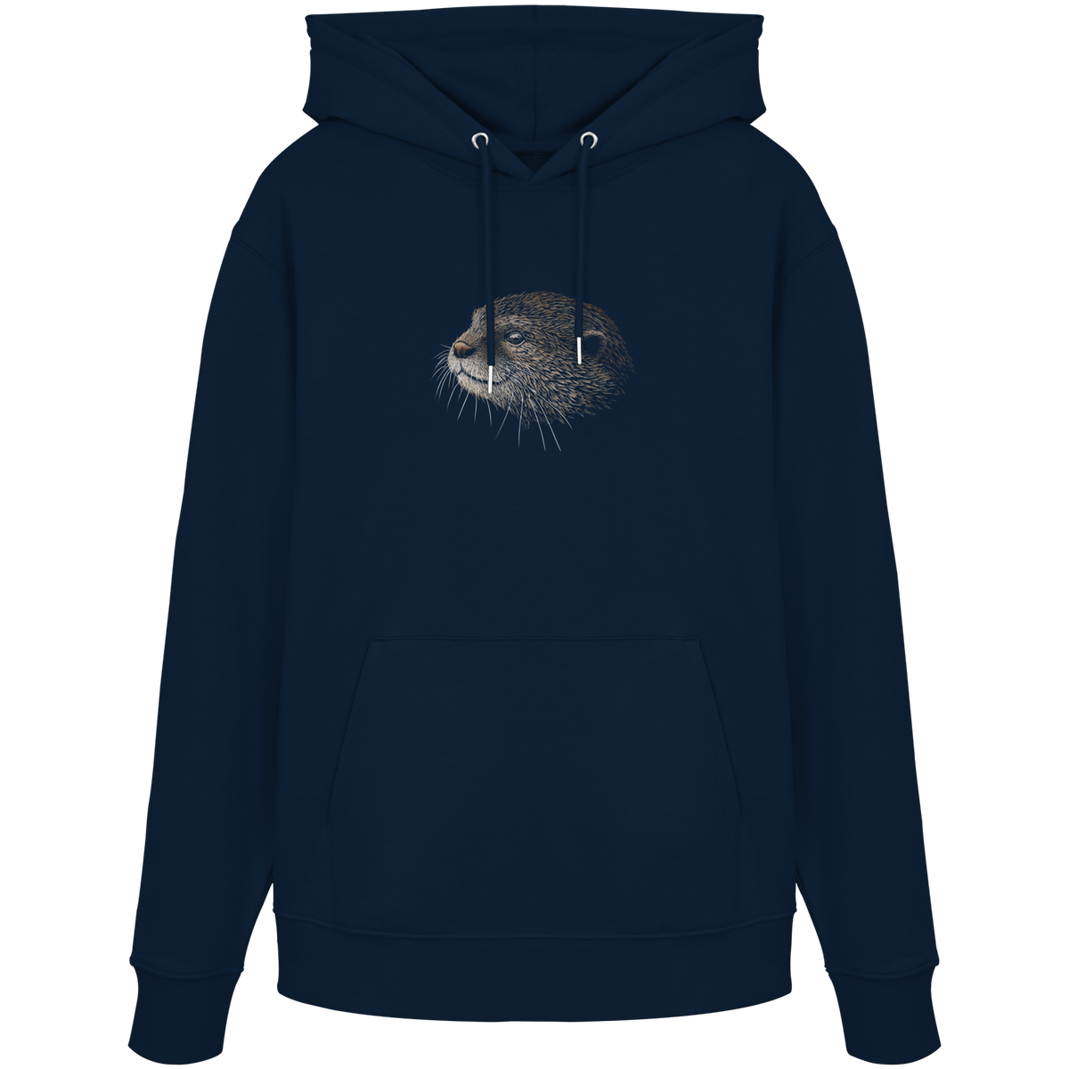 Otter Bleistift Zeichnung KritzelKunst - Organic Hoodie