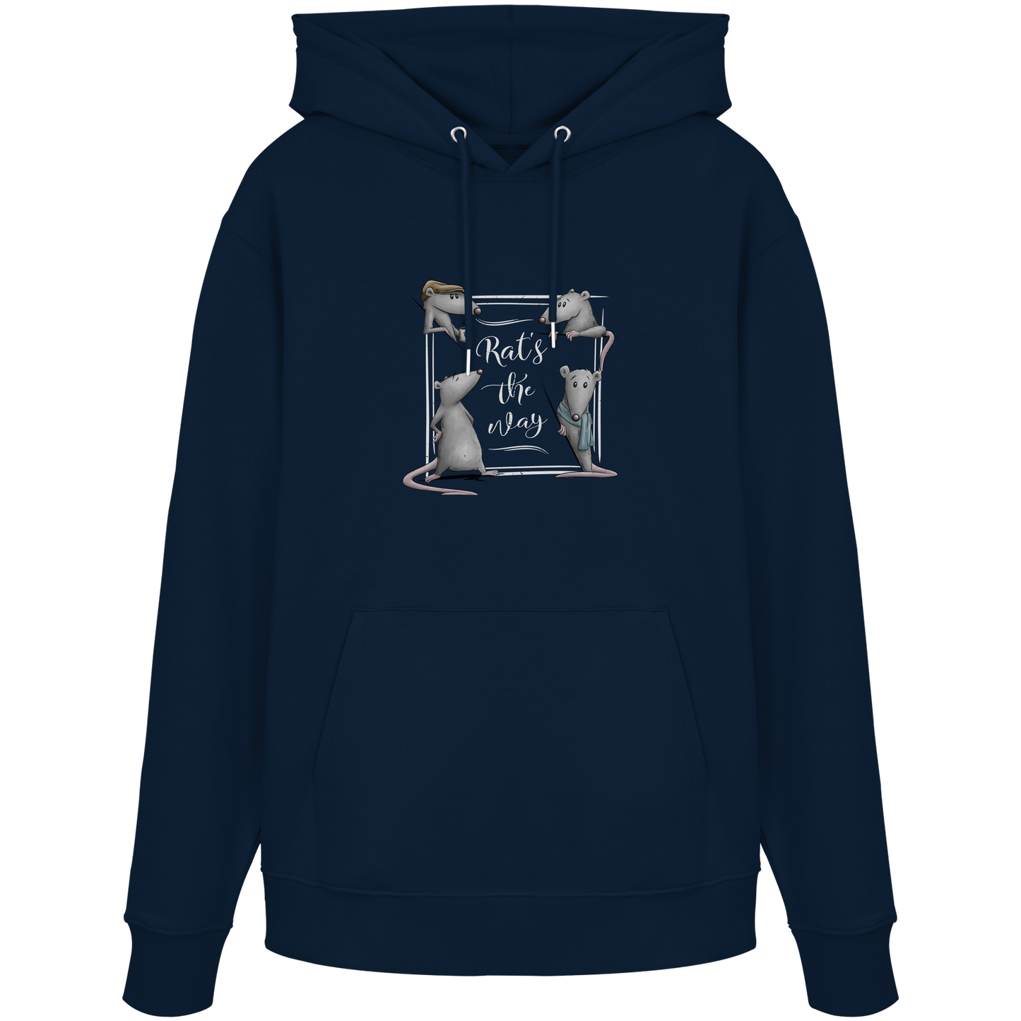 Rat’s The Way Kaffeehaus Ratten - Organic Hoodie
