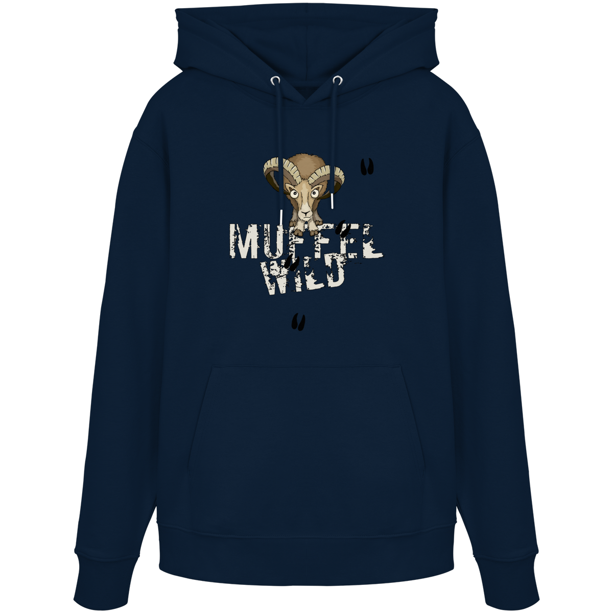 Muffel Wild Mufflon - Organic Hoodie