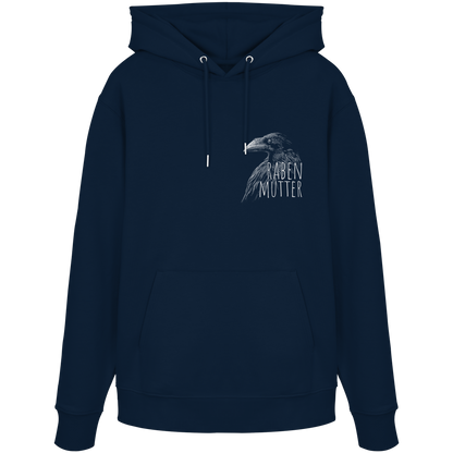 Rabenmutter schwarze Krähe Rabe - Organic Hoodie