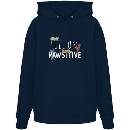 Full On Pawsitive! Gechillte Katzen - Organic Hoodie