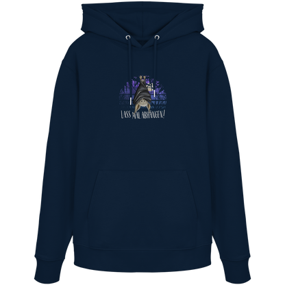 Lass mal abhängen Fledermaus - Organic Hoodie