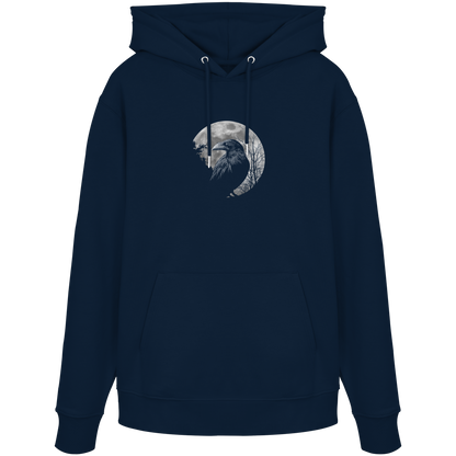 Vollmond-Rabe - Organic Hoodie