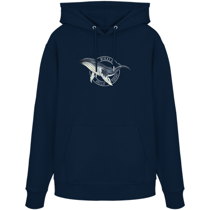 Whale, Hello There | Buckelwal - Organic Hoodie