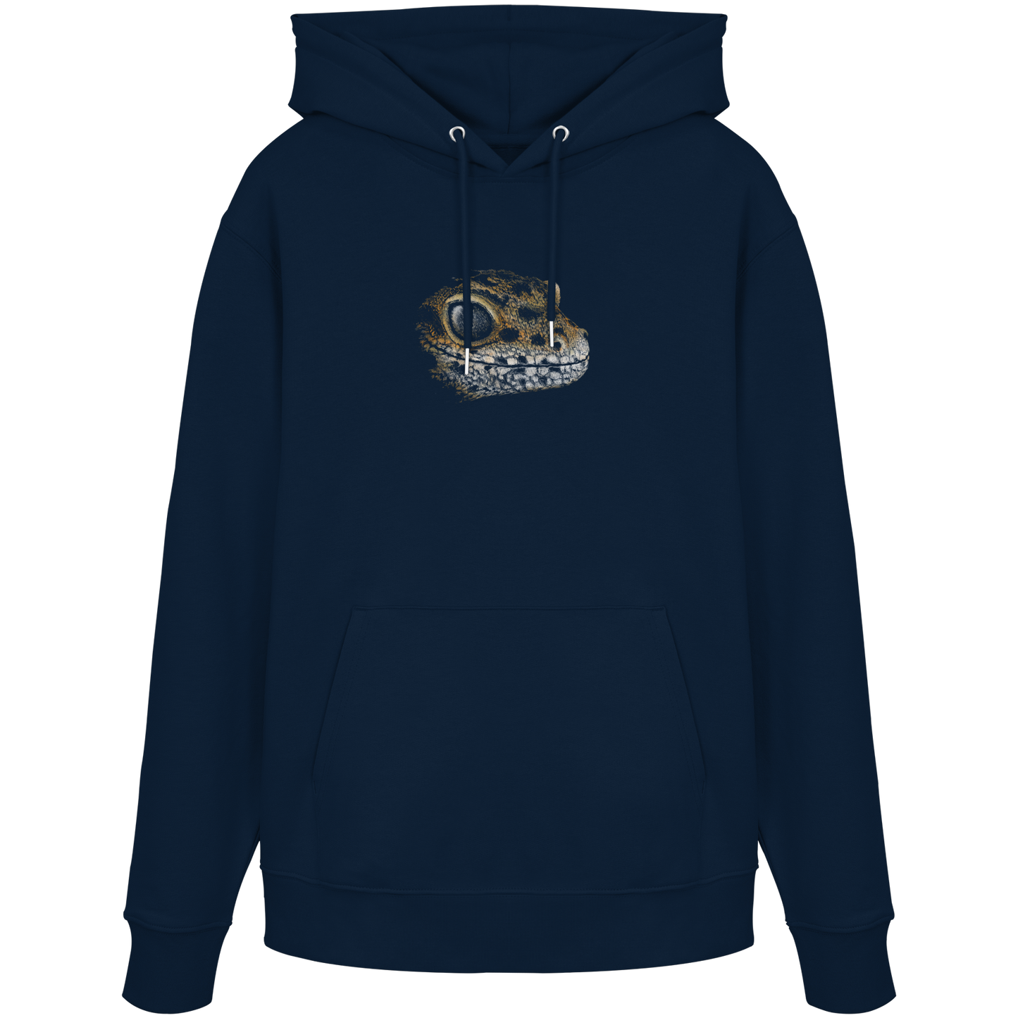 Leopard Gecko Skizze Kritzelkunst - Organic Hoodie
