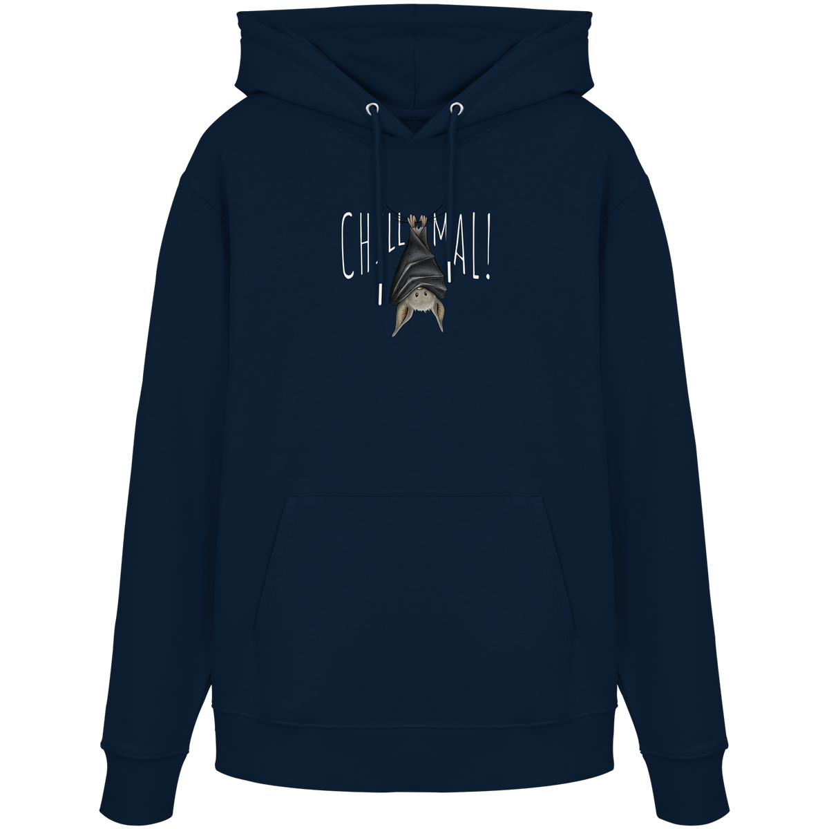 Chill Mal gemütliche Fledermaus - Organic Hoodie