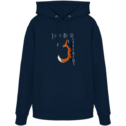 Just Be Different | Sei Anders, kleiner Fuchs - Organic Hoodie