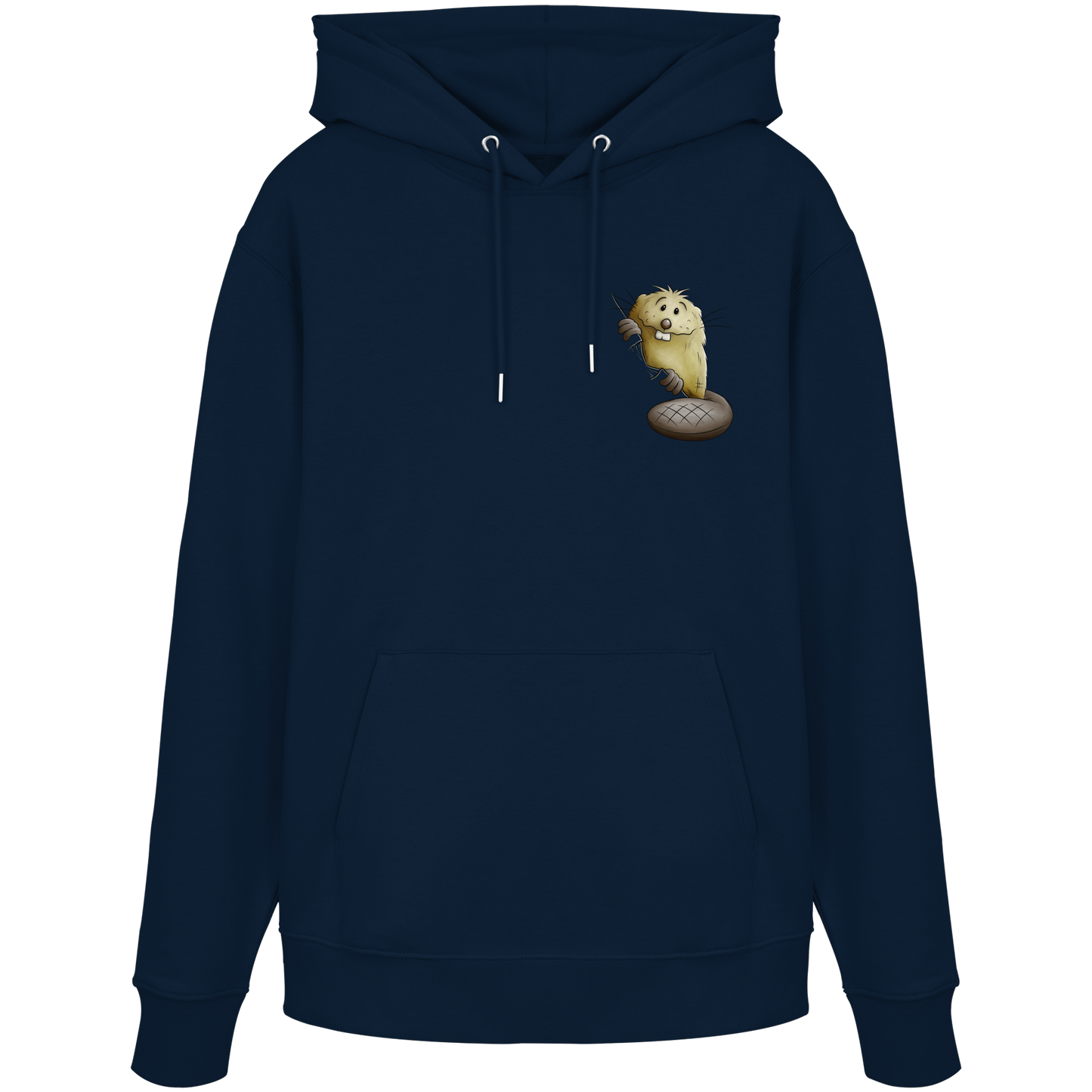 Lustiger frecher Biber - Organic Hoodie